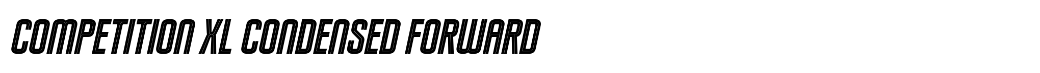 Competition XL Condensed Forward image